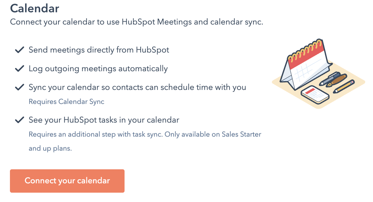 Setting Up Meeting Links Connecting Your Calendar In HubSpot